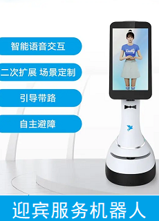 精灵AI迎宾接待机器人